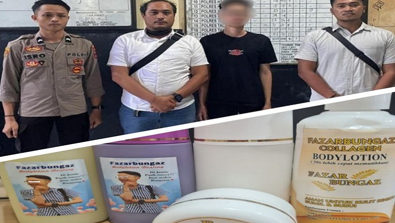 Selebgram asal Banjarmasin Ditangkap Polisi gegara Nekat Jual Kosmetik Tanpa Izin BPOM