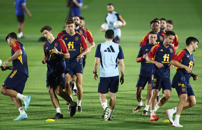 Piala Dunia 2022: Skuad Timnas Spanyol Belum Lengkap di Latihan Perdana, Ada Masalah Apa?