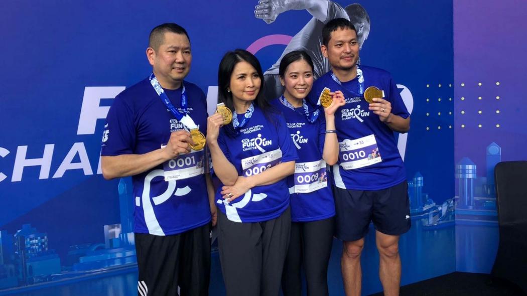 MNC Fun Charity Run 2022 Sukses Digelar, Jessica Tanoesoedibjo: Kita Berlari Demi Program Senyum untuk Indonesia
