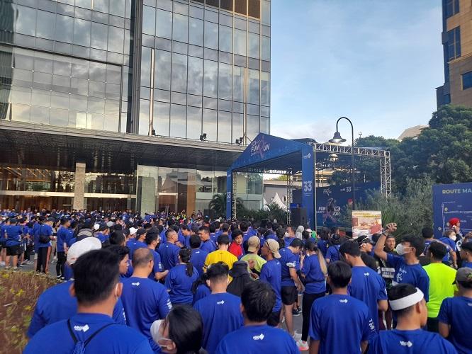 Meriah! Para Peserta Antusias Ikuti Acara MNC Fun Charity Run 2022