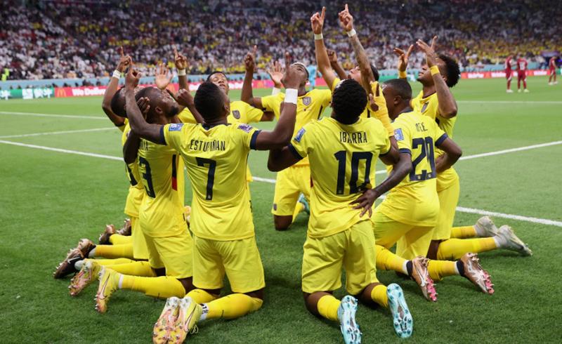 Hasil Qatar Vs Ekuador Piala Dunia 2022: Tuan Rumah Kebobolan 2 Gol di Babak Pertama