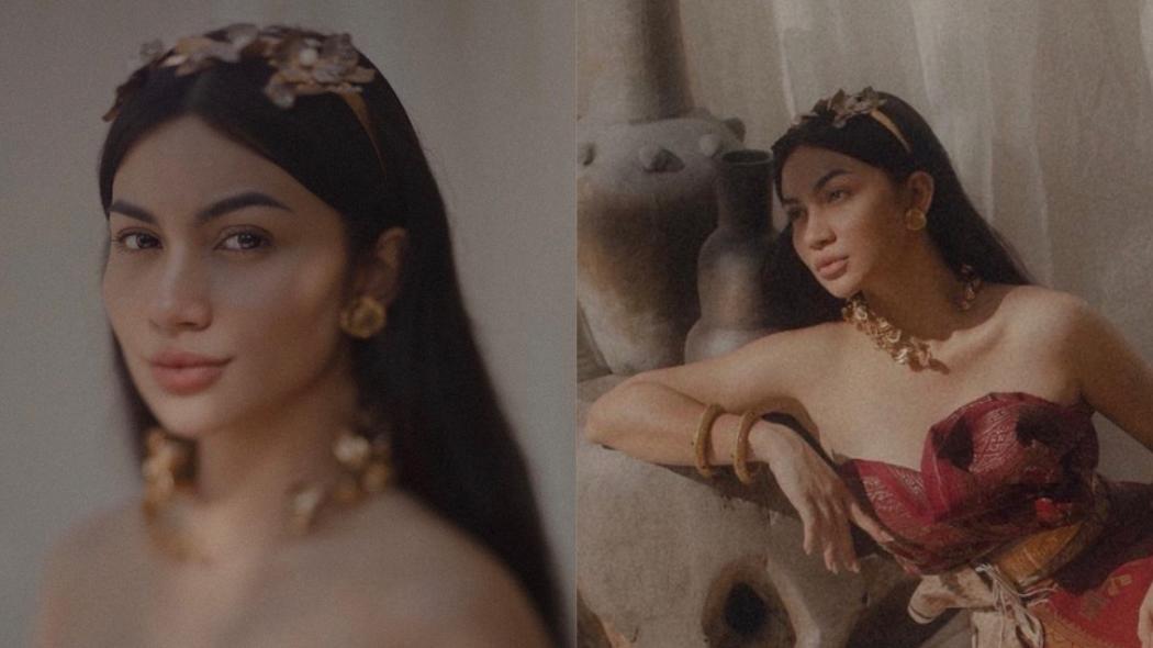 Anggunnya Pesona Ariel Tatum Pakai Kain Tradisional, Banjir Pujian Netizen: Definisi Sang Dewi