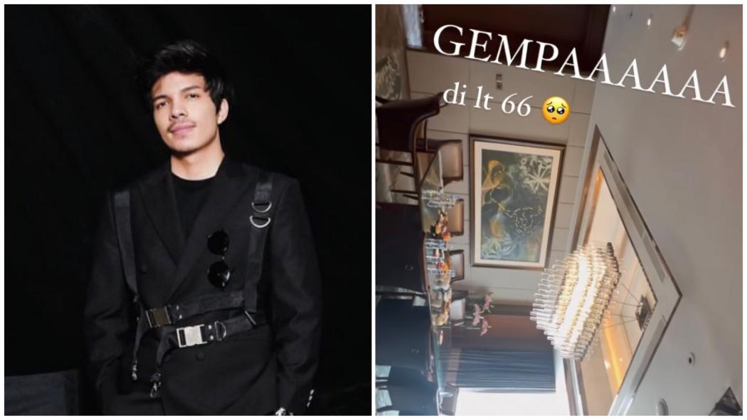 Atta Halilintar Panik Rasakan Gempa dari Lantai 66: Kencang Banget!