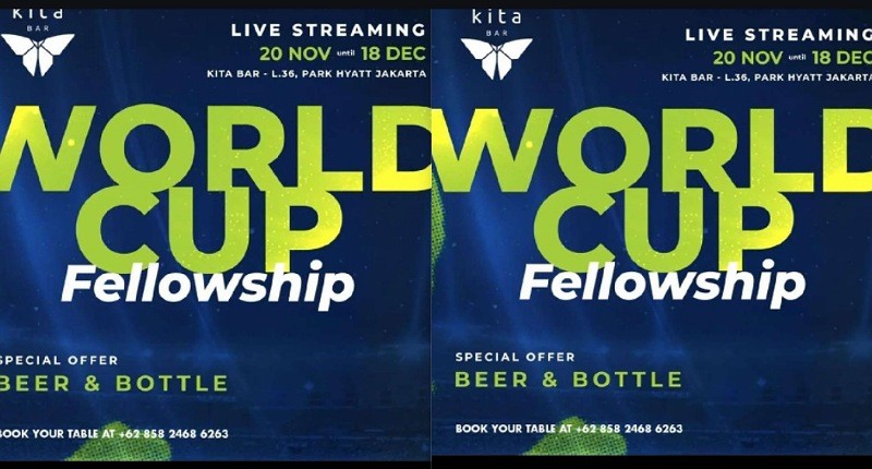 Nobar Pesta Bola di KITA Bar