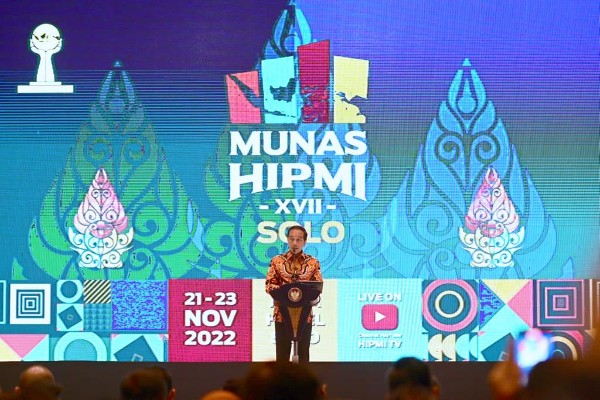 Jokowi Buka Munas XVII HIPMI di Solo, Diharapkan Roda Ekonomi Bergerak