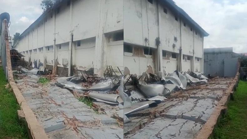 Benteng Lapas Kelas II B Cianjur Ambruk akibat Gempa, Napi Tidak Ada yang Kabur