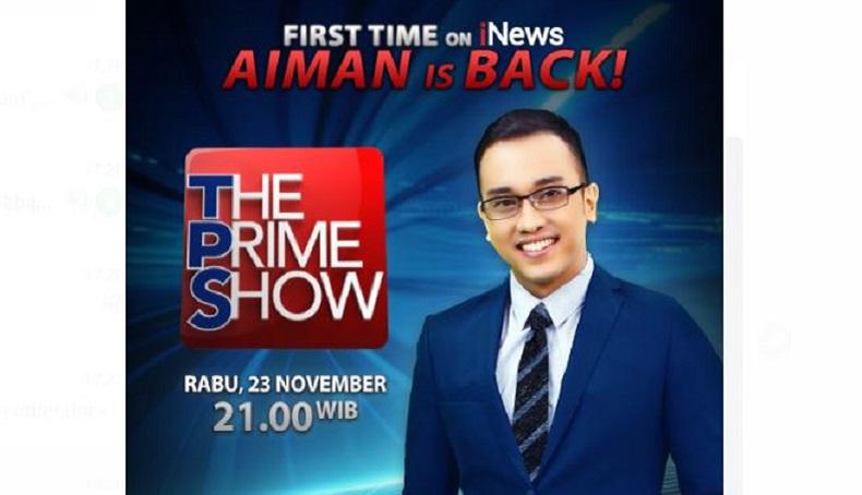 Aiman di The Prime Show! Semua Tanya Siap Dijawab Secara Tuntas, Eksklusif Hanya di iNews