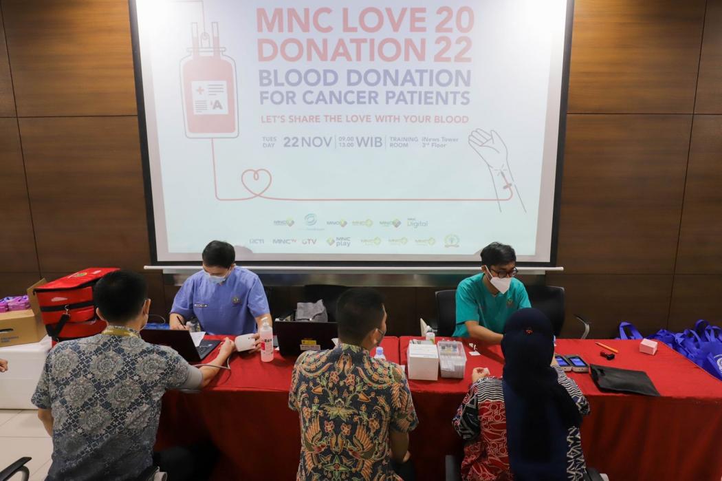 MNC Peduli dan RS Kanker Dharmais Gelar Kegiatan Donor Darah, Jessica Tanoesoedibjo: Semoga Bisa Membantu Pasien Kanker