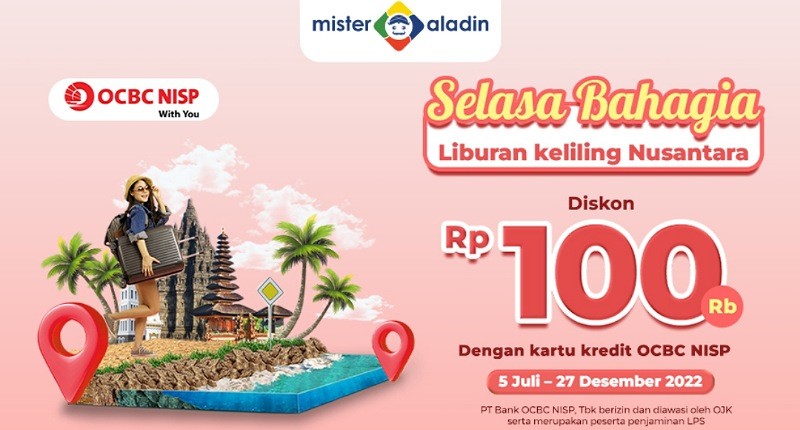 Hari Selasa Nih! Waktunya Pesan Hotel dan Tiket Pesawat karena Ada Diskon s.d Rp100.000! Cek Promonya di Sini