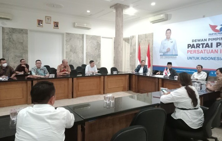 Partai Perindo Gelar Rapat Koordinasi Bahas Langkah Nyata Bantu Korban Gempa Bumi Cianjur