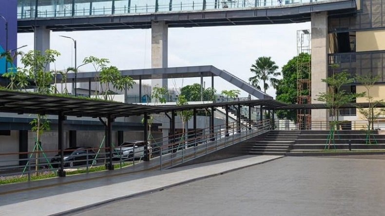Pembangunan Skybridge MRT Lebak Bulus Capai 96 Persen, Rampung Akhir November Ini