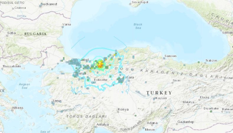 Gempa Magnitudo 5,9 Berpusat di Darat Guncang Turki, Puluhan Orang Luka