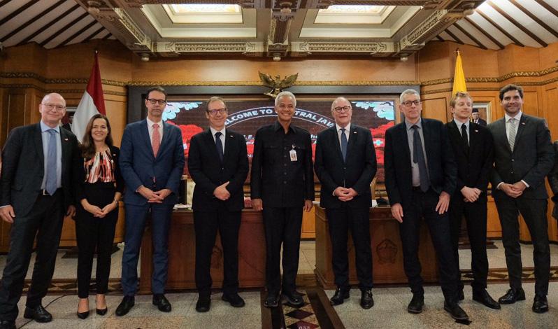 Jateng dan Swiss Mantapkan Kerja Sama Hadapi Ancaman Resesi Global 2023