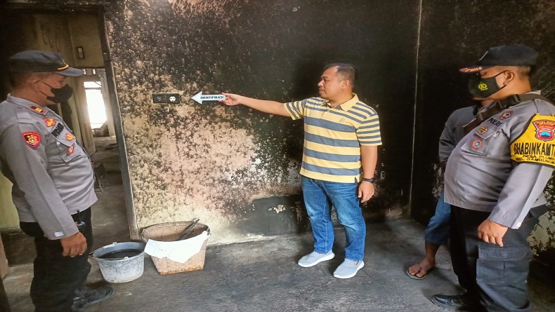 Kebakaran di Sragen, 1 Orang Menderita Luka Bakar