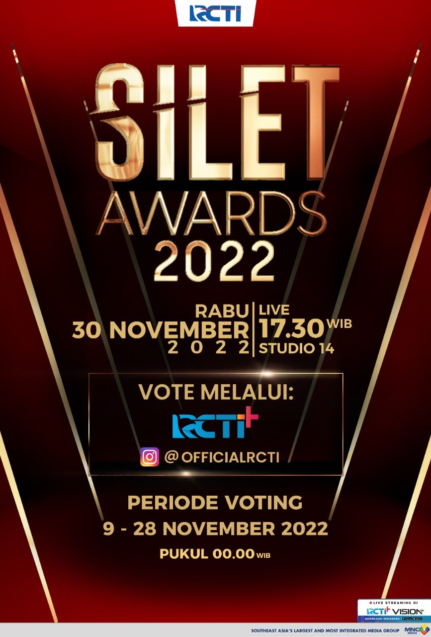 Silet Awards 2022 Hadir Kembali, Vote Selebriti Favorit Kalian Sekarang Juga!