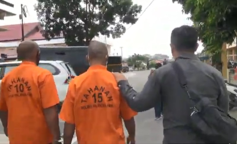 Polisi Tangkap 2 Pencuri BBM Jenis Solar di Lokasi Tower Jaringan Telekomunikasi