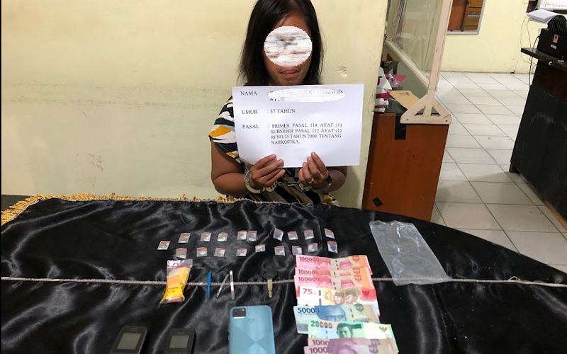 Edarkan Sabu, IRT Ini Ditangkap Polisi