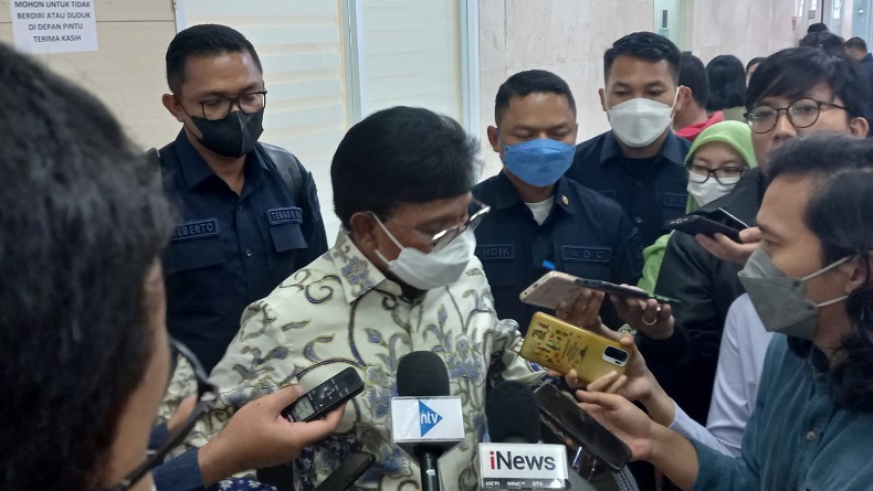 Surya Paloh Bertemu Presiden Jokowi di Istana, Ini Tanggapan Johnny G Plate