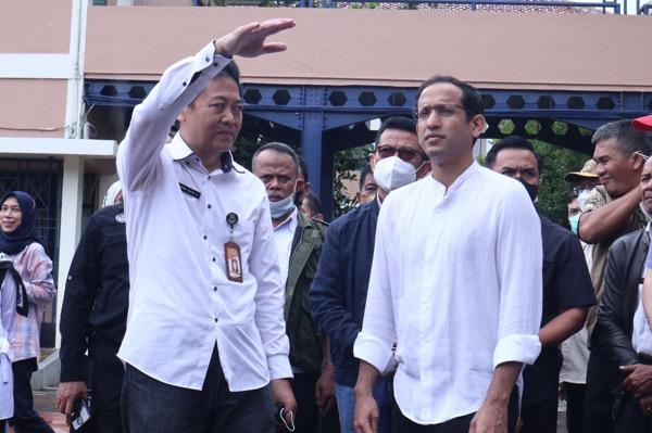 Tinjau Lokasi Gempa Cianjur, Nadiem Cerita Langsung Terjunkan Tim dan Salurkan Bantuan