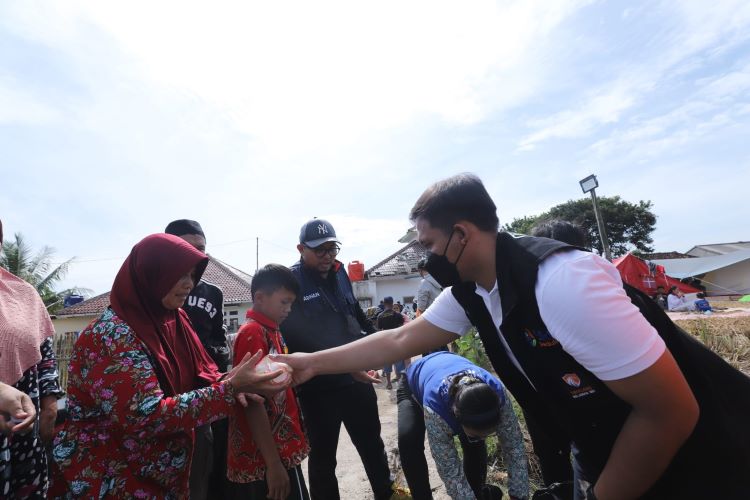 Bangun Posko Kesehatan dan Bagikan 2.000 Nasi Bungkus, BRI Bantu Warga Terdampak Gempa Cianjur