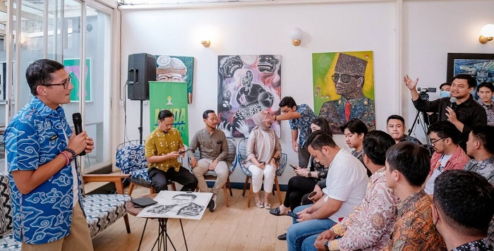 Sandiaga Uno Dorong Pengusaha Muda Bertahan Saat Resesi, Ini 3 Kuncinya 