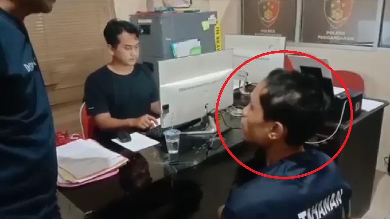 Buron 25 Hari, Pelaku Pembacokan Tetangga di Purbahayu Pangandaran Ditangkap