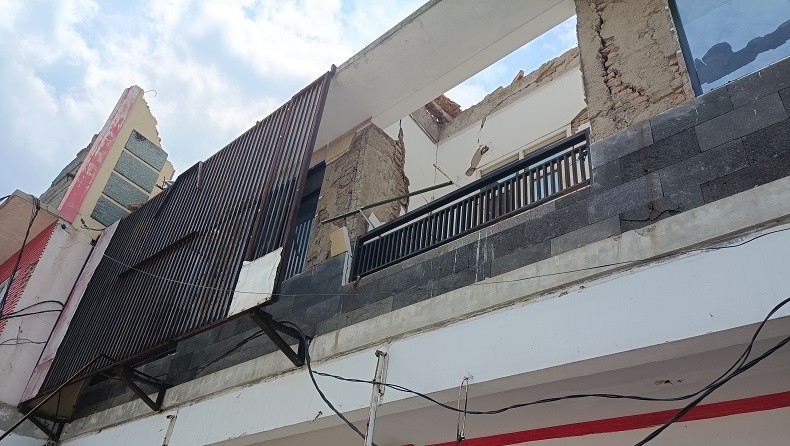 Kantor DPD Perindo Ikut Terdampak Gempa Cianjur, Atap hingga Dinding Rusak