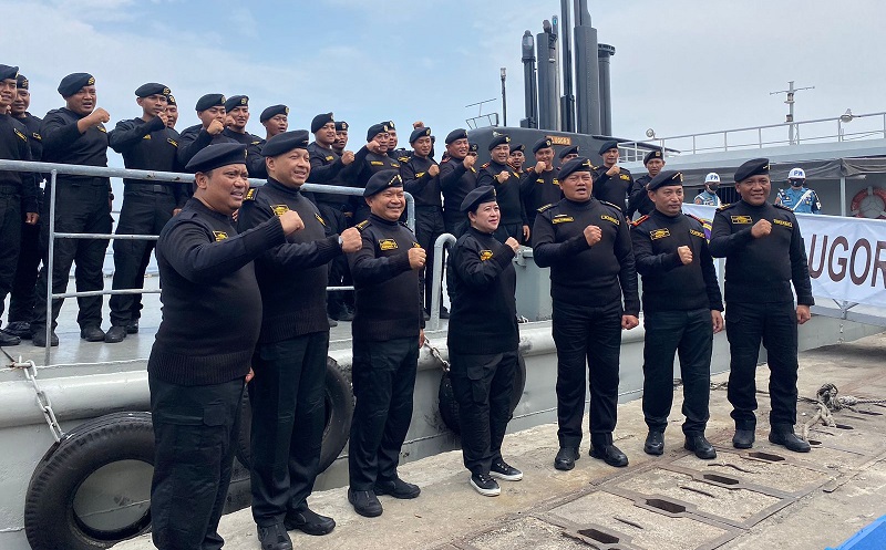 Ditanya soal Surpres Panglima TNI saat Bersama Pimpinan 3 Matra, Puan: Calonnya di Sini Semua