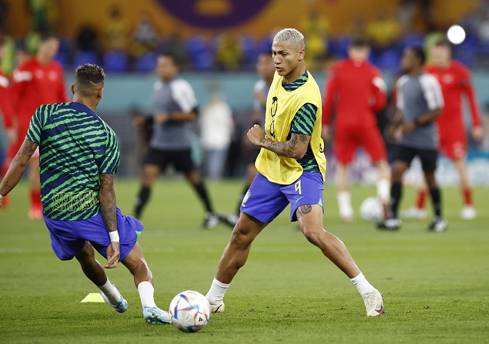 Susunan Pemain Brasil vs Swiss: Trio Vinicius-Rapinha-Richarlison di Lini Serang Samba