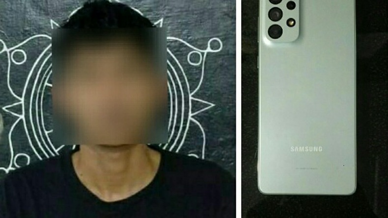 Nekat Curi HP saat Korban Tertidur Pulas, Pria Ini Ditangkap Polres Bitung