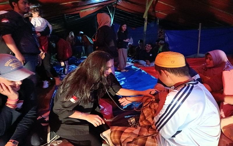  Pemuda Perindo Salurkan Logistik hingga Bantu Hilangkan Trauma Anak Korban Gempa Cianjur 