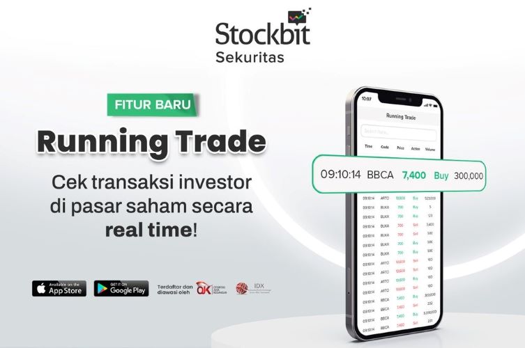 Cara Cek Saham yang Sedang Aktif Diperdagangkan di Running Trade Stockbit