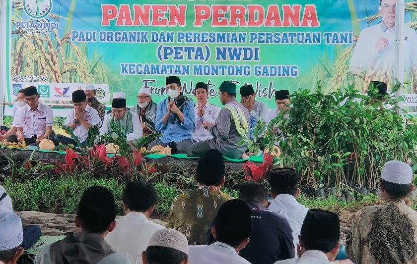 TGB dan Jamaah NWDI di Lombok Timur Doa Bersama untuk Korban Gempa Cianjur