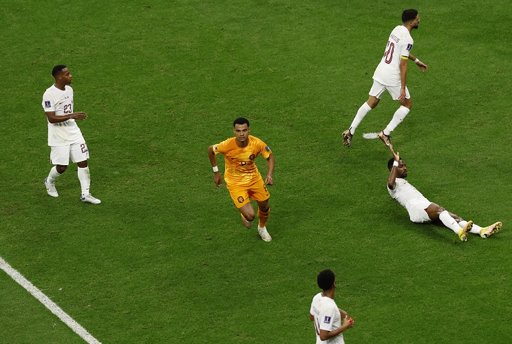 Hasil Belanda Vs Qatar: Gol Cody Gakpo Bikin De Oranje Unggul di Babak Pertama
