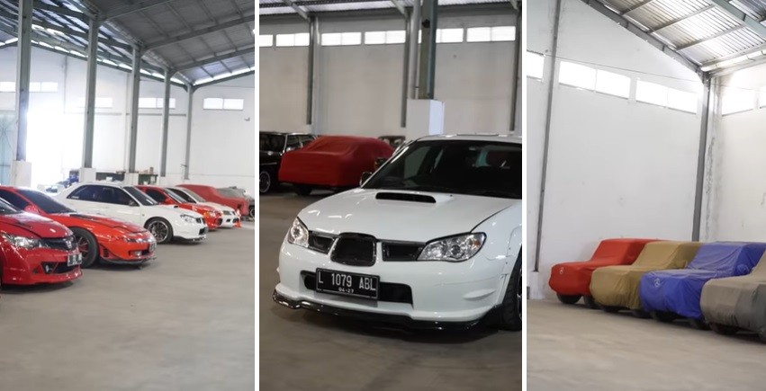 Heboh, Kolektor Mobil asal Surabaya Simpan Ratusan Mobil JDM dari Jepang hingga Eropa