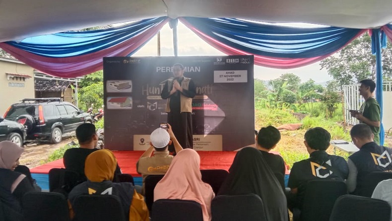 DeEP-F Resmikan Hunian Sementara Korban Gempa Cianjur, 1 Unit Tampung 80 Orang
