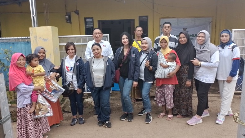 Kartini Perindo Prihatin Pengungsi Gempa Cianjur di Jamaras Sempat Tak Dapat Bantuan