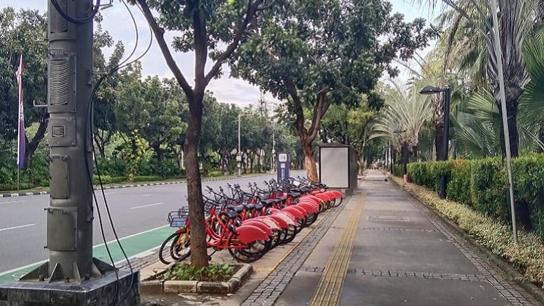 218 Sepeda Sewa di Jakarta Ditarik karena Kesulitan Pendanaan dari Operator