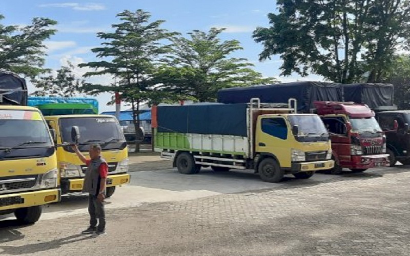 5 Truk Pengangkut Solar Ilegal dari Muba Ditangkap Polisi di Banyuasin 