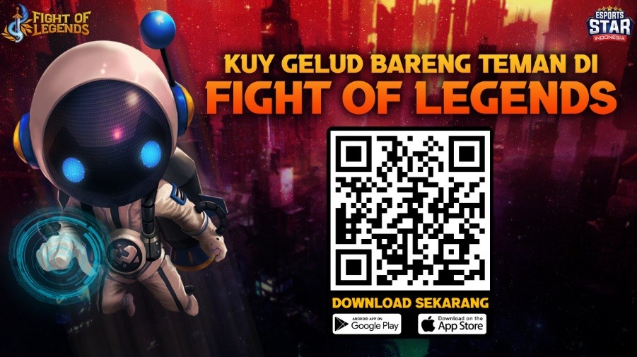 Kuy Gelud Bareng Teman di Game Fight of Legends, Download Sekarang