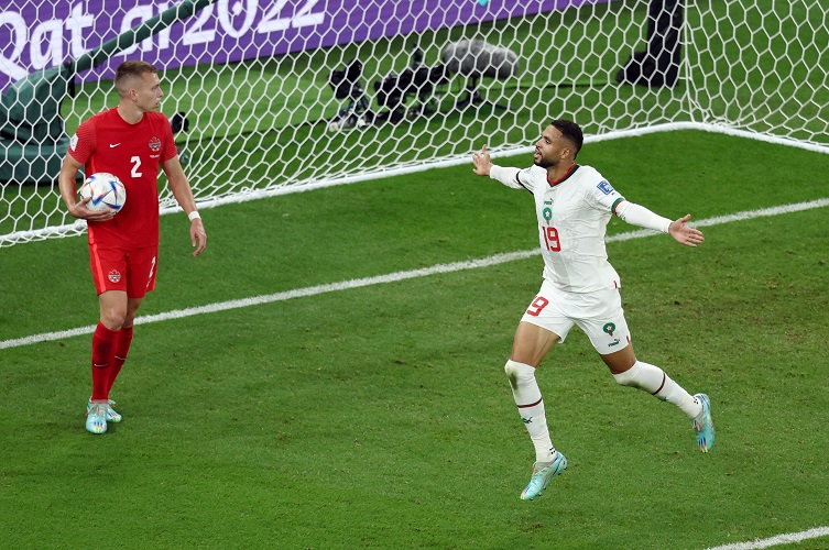 Hasil Kanada Vs Maroko: Unggul 2-1 di Babak Pertama, Singa Atlas Selangkah Lagi ke 16 Besar