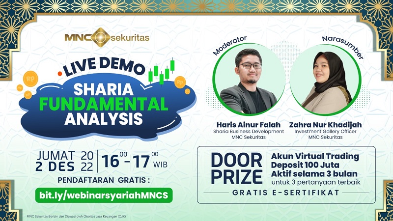 Saksikan Webinar MNC Sekuritas: Live Demo Sharia Fundamental Analysis