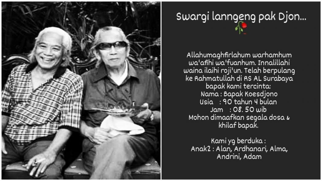 Innalillahi! John Koeswoyo Bassist Pertama Koes Bersaudara Meninggal Dunia