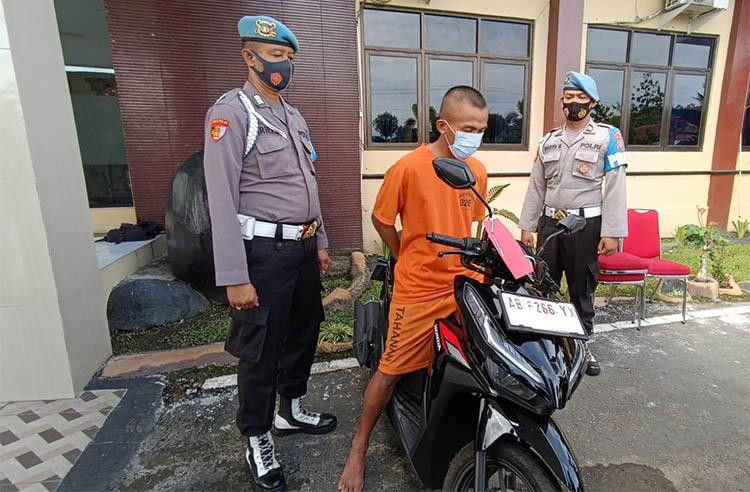 Sudah 8 Kali Dipenjara, Pemuda Kulonprogo Kembali Ditangkap Curi Motor