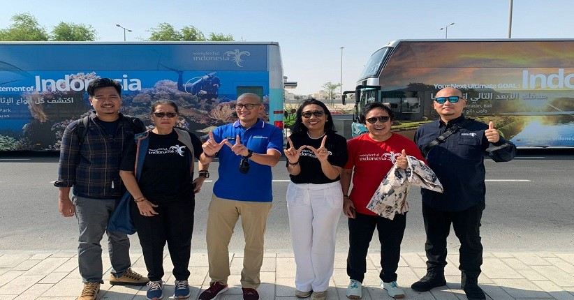 Tangkap Momen Piala Dunia 2022, Sandiaga Uno Promosikan Wonderful Indonesia di Qatar