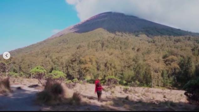 Intip Pesona Keindahan Gunung Semeru di Jawa Timur, Dijuluki Puncak Abadi Para Dewa