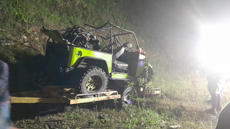 Polisi Belum Simpulkan Penyebab Jip Wisata Parangtritis Terjun ke Jurang