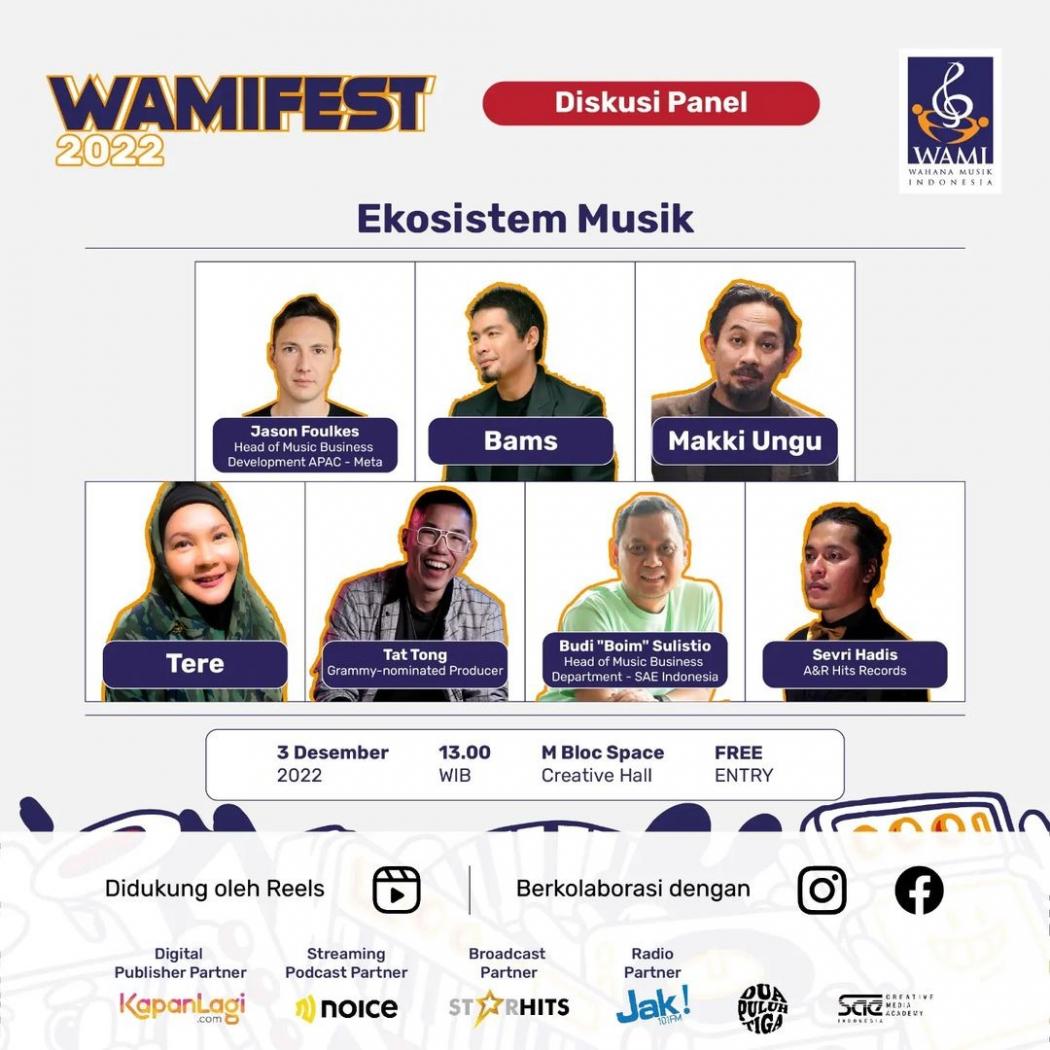 Lewat Diskusi Panel, Tere Sampaikan Tujuan Diadakannya WAMIFEST 2022
