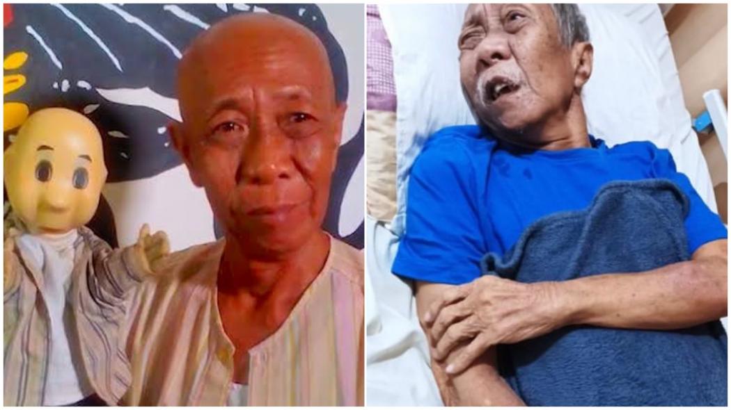 Pilu! Pak Ogah Rayakan Ulang Tahun ke-74 Sambil Terbaring Lemah, Banjir Doa dari Netizen