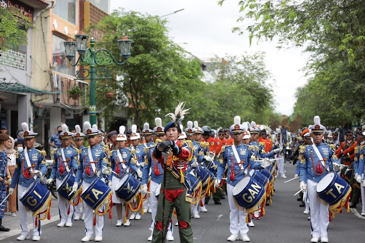 Digelar di Yogyakarta, 45 Ikon Prestasi Pancasila Ikuti Kirab Pancasila